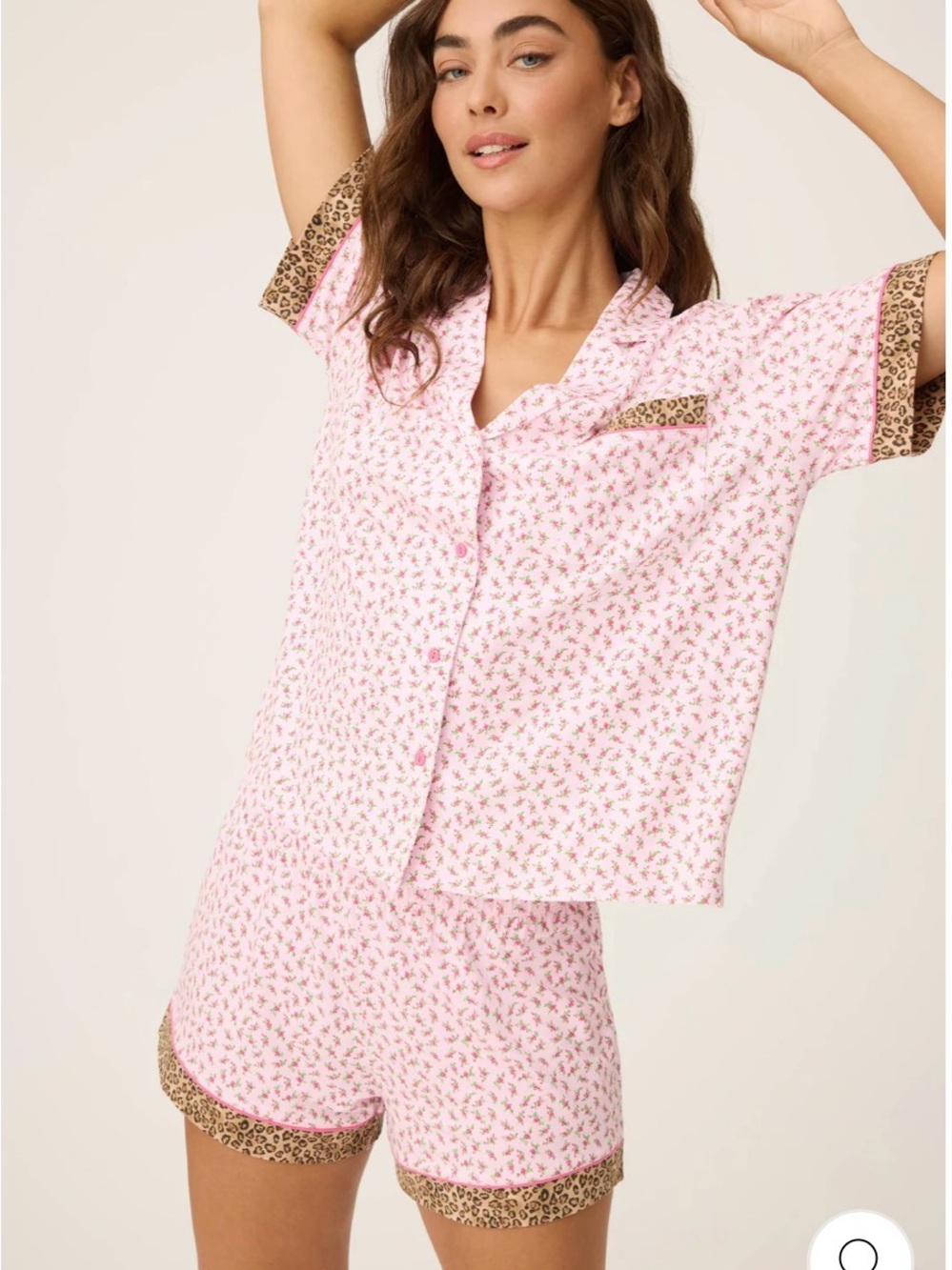 PJ Salvage Ditsy Floral Print Shorts Set